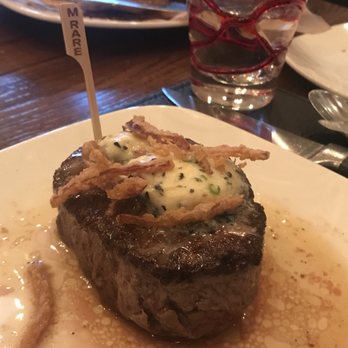Stab's Steak and Seafood Central - 9 oz Filet Medium Rare (boyfriend's entree) - Seafood Near Me - Baton Rouge, Louisiana