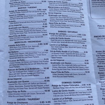 Versailles - Menu - Cuban Near Me - Miami, Florida Versailles - Menu - Cuban Near Me - Miami, Florida