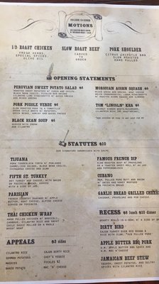 Menu photo 6 Long Nine Junction Springfield, IL