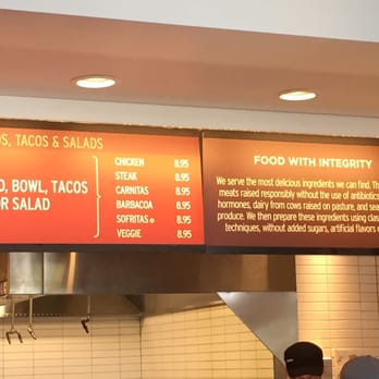 Chipotle Mexican Grill - Menu as at 26 July 2015 - Mexican Near Me - Burnaby, British Columbia Chipotle Mexican Grill - Menu as at 26 July 2015 - Mexican Near Me - Burnaby, British Columbia