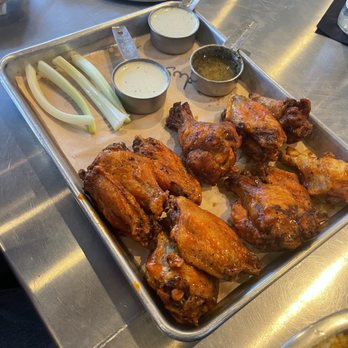 Industry - SmokedFried Wings (12) - New American Near Me - Austin, Texas Industry - SmokedFried Wings (12) - New American Near Me - Austin, Texas