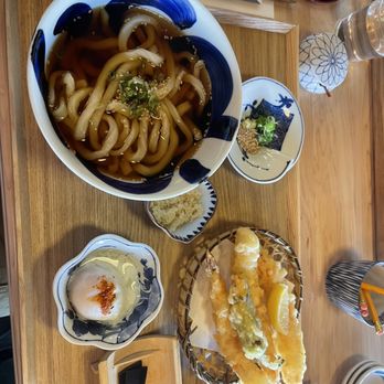 Zaru - Shrimp tempura udon with egg - Japanese Near Me - Orlando, Florida Zaru - Shrimp tempura udon with egg - Japanese Near Me - Orlando, Florida