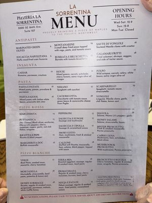 Menu photo 6 La Sorrentina Vancouver, WA Menu photo 6 La Sorrentina Vancouver, WA
