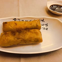 Noodle House - Chinese spring rolls, greasy, inedible