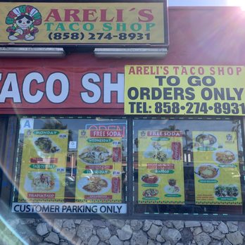 Areli’s Taco Shop - Menu Daily Specials - Tacos Near Me - San Diego, California Areli’s Taco Shop - Menu Daily Specials - Tacos Near Me - San Diego, California