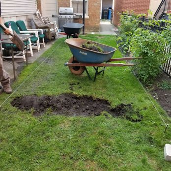 MT Lawncare Services - Before - Landscaping Near Me - Chicago, Illinois