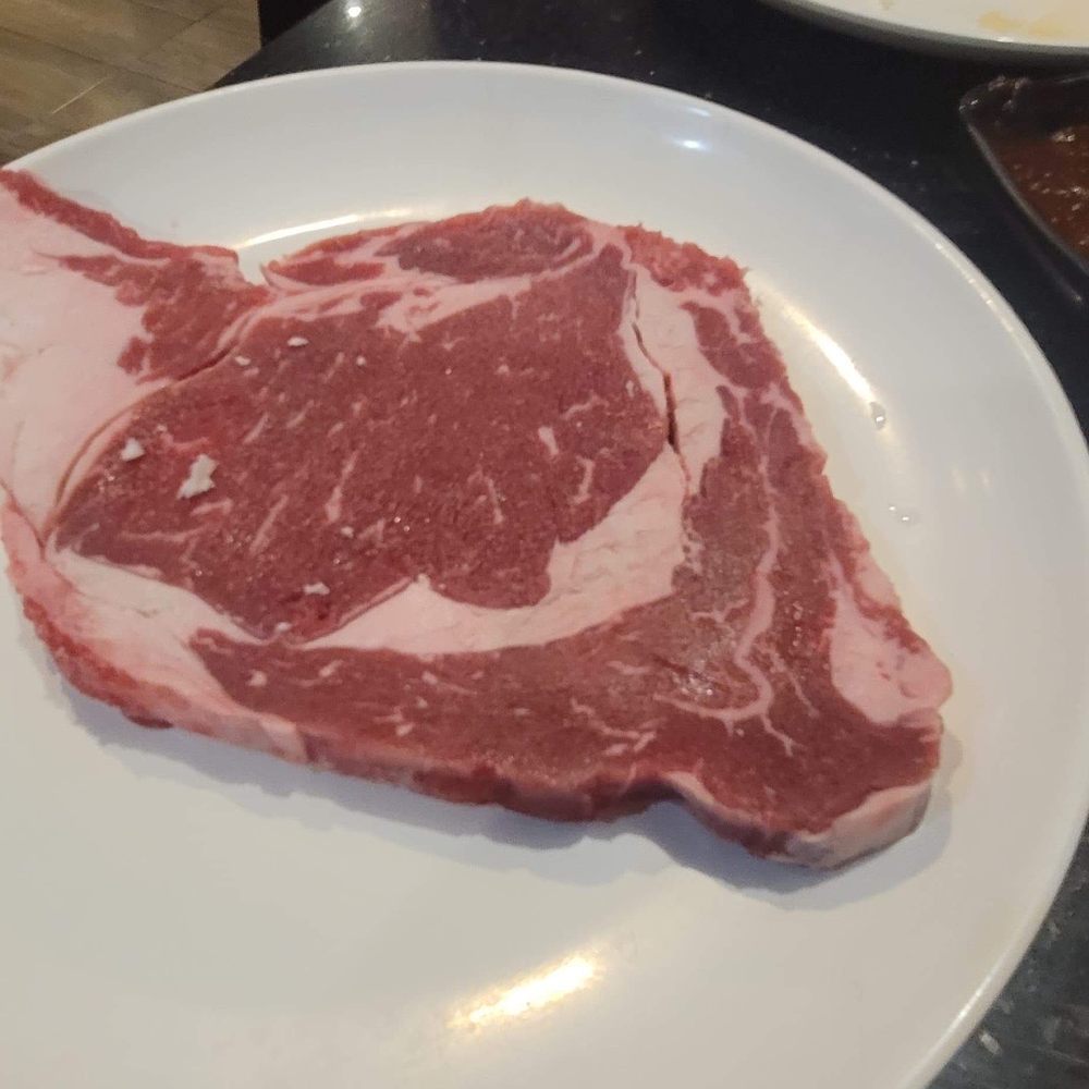 Maple Korean BBQ - Huge pieces of ribeye - Barbeque Near Me - Oklahoma City, Oklahoma Maple Korean BBQ - Huge pieces of ribeye - Barbeque Near Me - Oklahoma City, Oklahoma