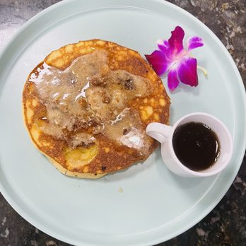 Tata's Cafe - Banana pancake with butter pecan topping - Breakfast & Brunch Near Me - Hawthorne, California Tata's Cafe - Banana pancake with butter pecan topping - Breakfast & Brunch Near Me - Hawthorne, California