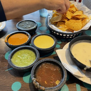 Eldorado Cafe - Eldorado Salsa Sampler - Mexican Near Me - Austin, Texas Eldorado Cafe - Eldorado Salsa Sampler - Mexican Near Me - Austin, Texas