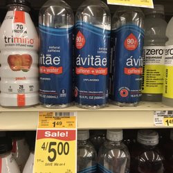 Albertsons - Water and caffeine = WIN WIN