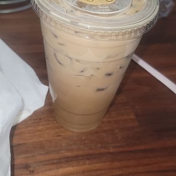 New Brew Cafe - White mocha w/ some pumpkin spice/salted caramel - Coffee & Tea Near Me - North Highlands, California