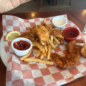 Rockfish Harbor Grill - Fisherman's Platter - Seafood Near Me - Monterey, California Rockfish Harbor Grill - Fisherman's Platter - Seafood Near Me - Monterey, California