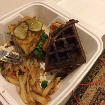 School House Kitchen & Libations - After asking if we have one of our plates re-cooked, they sent us back a Waffle burnt all the way through. - New American Near Me - Arvada, Colorado School House Kitchen & Libations - After asking if we have one of our plates re-cooked, they sent us back a Waffle burnt all the way through. - New American Near Me - Arvada, Colorado