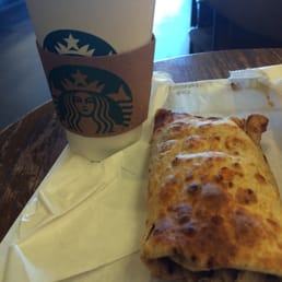 Pumpkin Spice Latte & a spinach feta wrap...yum! Pumpkin Spice Latte & a spinach feta wrap...yum!