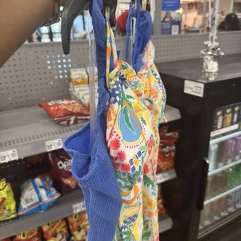 Walmart - Bathing suit and coverup, while waiting on self-checkout line - Grocery Near Me - Bowie, Maryland