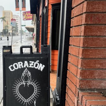 Corazon Coffee Bar - Sign outside - Coffee & Tea Near Me - Santa Ana, California Corazon Coffee Bar - Sign outside - Coffee & Tea Near Me - Santa Ana, California