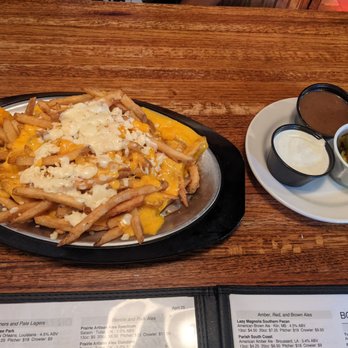 Chimes Restaurant - Cheese fries, without the bacon. I believe the waiter said there are 3 cheeses: cheddar, pepper jack, and gouda - Southern Near Me - Baton Rouge, Louisiana
