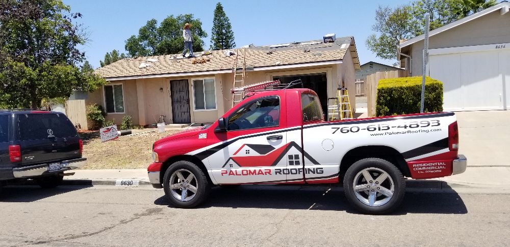 Slide of Palomar Roofing