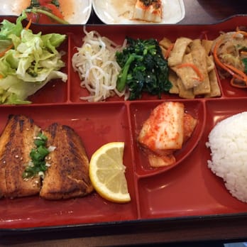 Miga - Salmon lunch box - Korean Near Me - Fremont, California Miga - Salmon lunch box - Korean Near Me - Fremont, California