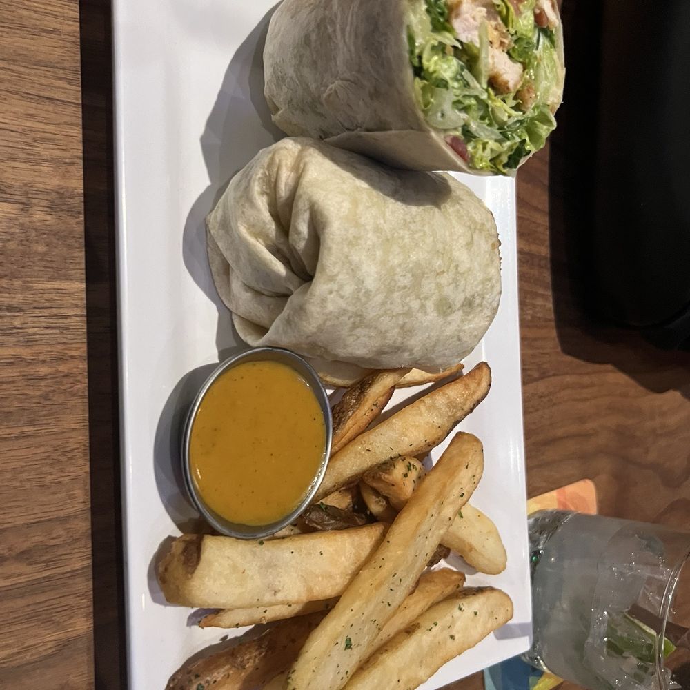 Chicken tender wrap Chicken tender wrap
