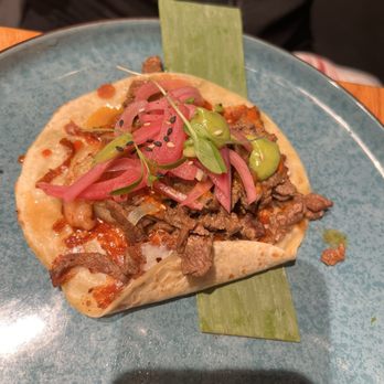 Lalo Urban Kitchen - Surf and turf taco. - Asian Fusion Near Me - Corona, California Lalo Urban Kitchen - Surf and turf taco. - Asian Fusion Near Me - Corona, California