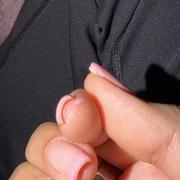 My thumb and polish still on my skin lol My thumb and polish still on my skin lol