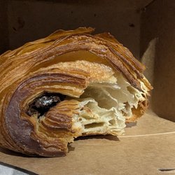 Tarallucci E Vino - Cooper Hewitt - Chocolate croissant w almost no chocolate; burnt