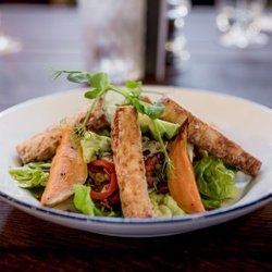 The Roebuck - Halloumi fries, sweet potato salad