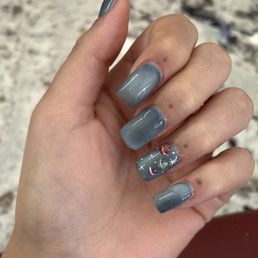 Yvonne did my nails today and she did such an amazing job !! Absolutely love my new galaxy nails !  I always trust her designs.
