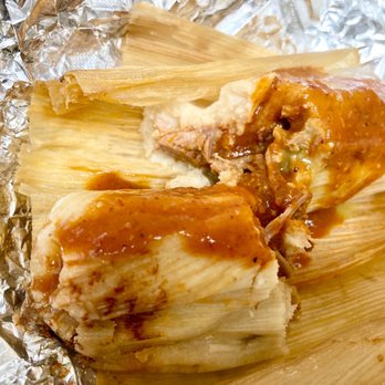 Tortas El Rey - Pork Tamale in Red Sauce - Sandwiches Near Me - Orlando, Florida Tortas El Rey - Pork Tamale in Red Sauce - Sandwiches Near Me - Orlando, Florida