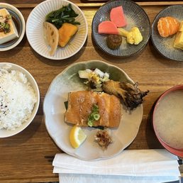 Tofu Japanese breakfast