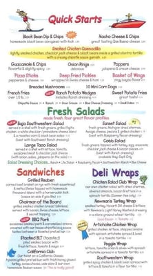 Menu photo 8 Dockside - Torch Lake Bellaire, MI