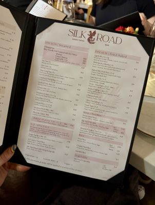 Menu photo 3 Silk Road Asian Tapas Bar Houston, TX