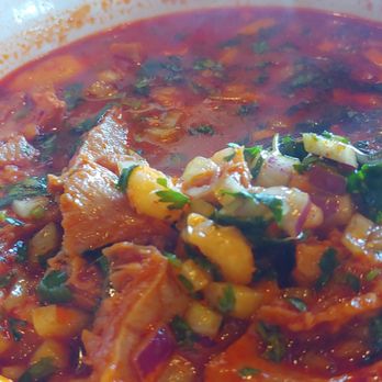 Hacienda Mexican Grill - Large bowl of menudo! - Mexican Near Me - Salinas, California