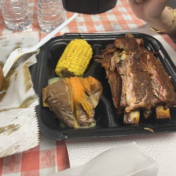 Little Willie's Barbeque - Ribs with sweet potato / corn . - Southern Near Me - Pearl, Mississippi Little Willie's Barbeque - Ribs with sweet potato / corn . - Southern Near Me - Pearl, Mississippi