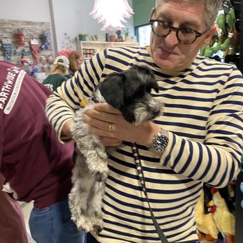 EarthWise Pet Cardiff - Happy husband holding someone else's dog during recent visit! - Pet Stores Near Me - Cardiff, California EarthWise Pet Cardiff - Happy husband holding someone else's dog during recent visit! - Pet Stores Near Me - Cardiff, California