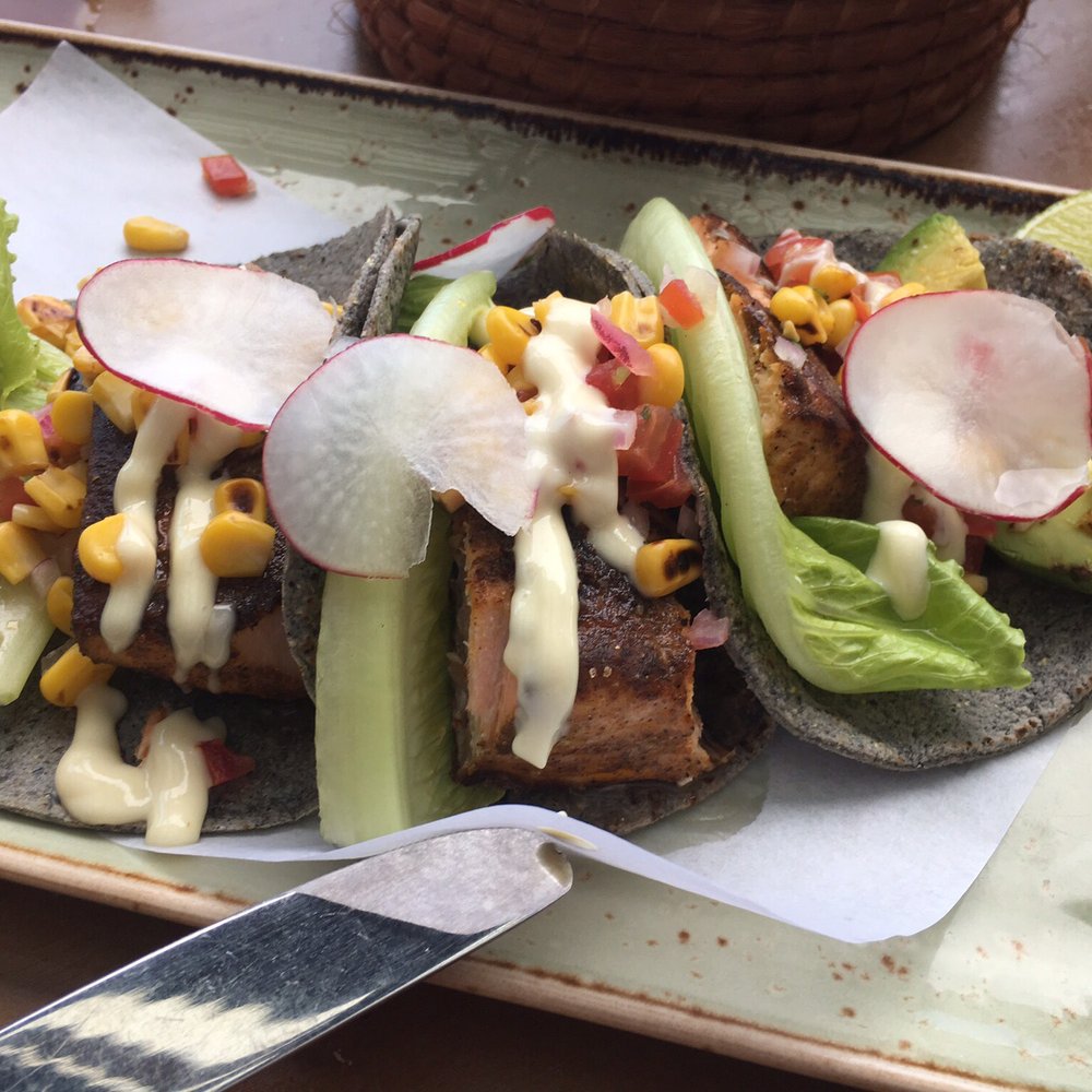Salmon tacos Salmon tacos