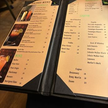 Jumieka Grand - Drink menu - Seafood Near Me - New York, New York