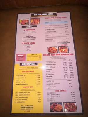Menu photo 2 Mr. & Mrs. Crab Kissimmee, FL Menu photo 2 Mr. & Mrs. Crab Kissimmee, FL