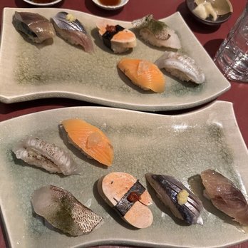 Hanazen - There were 8 on each plate..but I got too excited and ate before taking picture - Japanese Near Me - Orinda, California