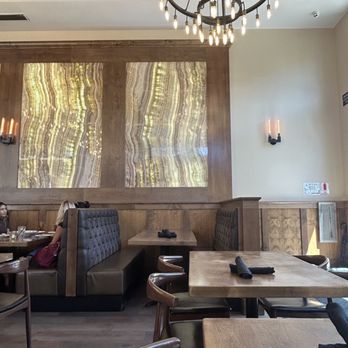 Opa! Authentic Greek - Inside interior - Mediterranean Near Me - Santa Clara, California