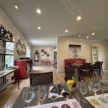 VGS Chateau Potelle - Indoor tasting area - Wineries Near Me - Saint Helena, California VGS Chateau Potelle - Indoor tasting area - Wineries Near Me - Saint Helena, California