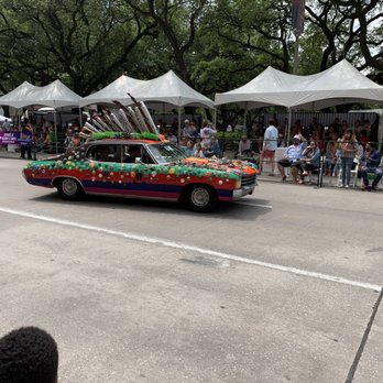 Houston Art Car Parade - Mohawk car - Festivals Near Me - Houston, Texas