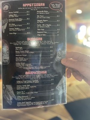 Menu photo 2 Chief Lake Lodge Hayward, WI