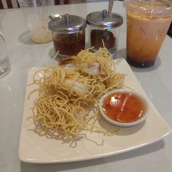 Taste of Thai - Golden shrimp platter as appetizer - Thai Near Me - Hoffman Estates, Illinois