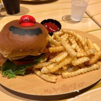Toadstool Cafe - Mario Burger - Cafes Near Me - Universal City, California Toadstool Cafe - Mario Burger - Cafes Near Me - Universal City, California