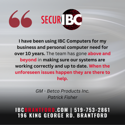 IBC Computers Brantford - 5 star reviews!