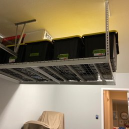 the overhead storage area the overhead storage area