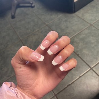 CLASSY NAILS - Acrylics French manicure. - Waxing Near Me - Morgan Hill, California CLASSY NAILS - Acrylics French manicure. - Waxing Near Me - Morgan Hill, California