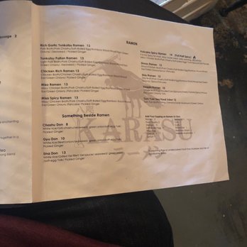 Yatagarasu - Menus - Ramen Near Me - Lafayette, Indiana Yatagarasu - Menus - Ramen Near Me - Lafayette, Indiana